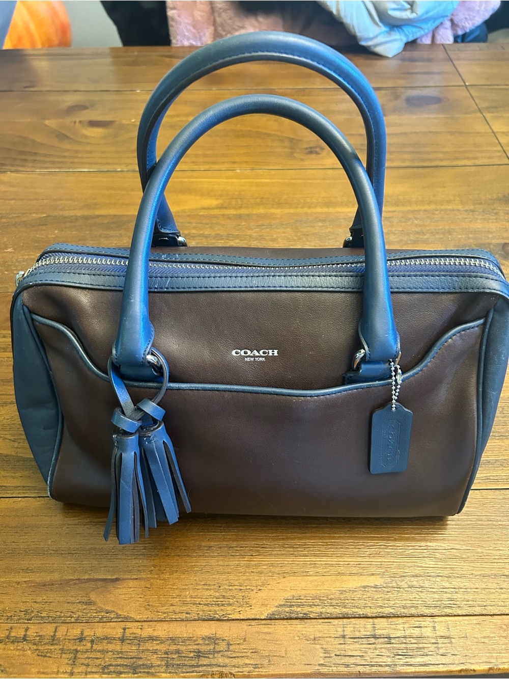 Coach Legacy Leather Haley Satchel